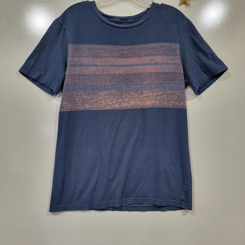 Urban Pipeline Navy Sunset 100% Cotton Tshirt Size Small